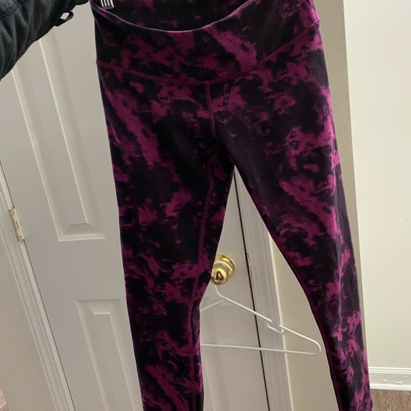 Lululemon Tie Dye Wunder Under Crop Leggings - Picture 3 of 9
